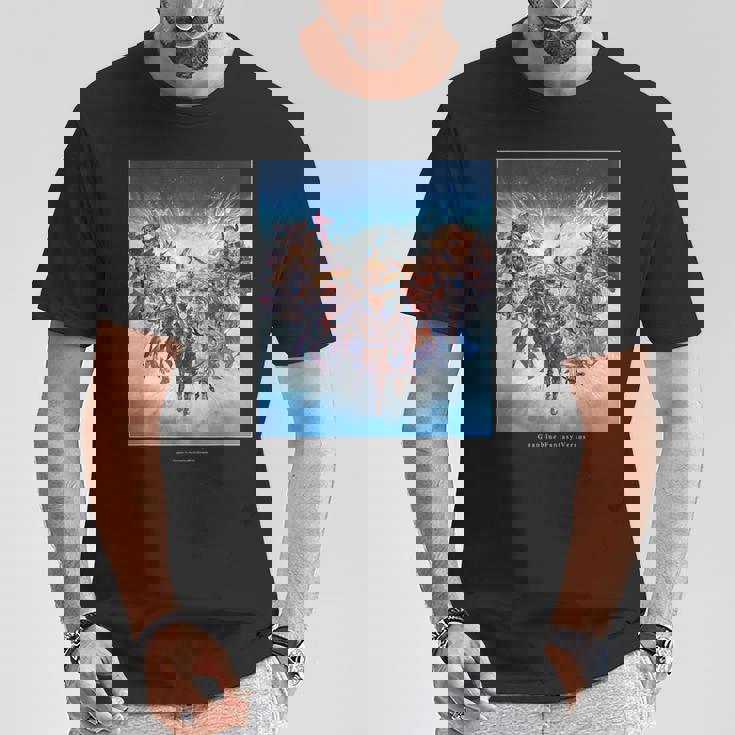 グランブルーファンタジーヴァーサス パッケージアート Tシャツ 面白い贈り物