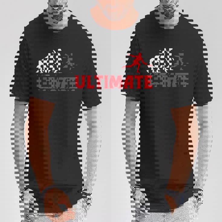 グレートアルティメットフリスビーエボリューションギフト Tシャツ 面白い贈り物