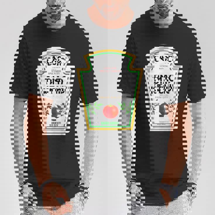 ケチャップ ハロウィン 2024 コスチューム ファミリー お揃い マスタード グループ Tシャツ 面白い贈り物