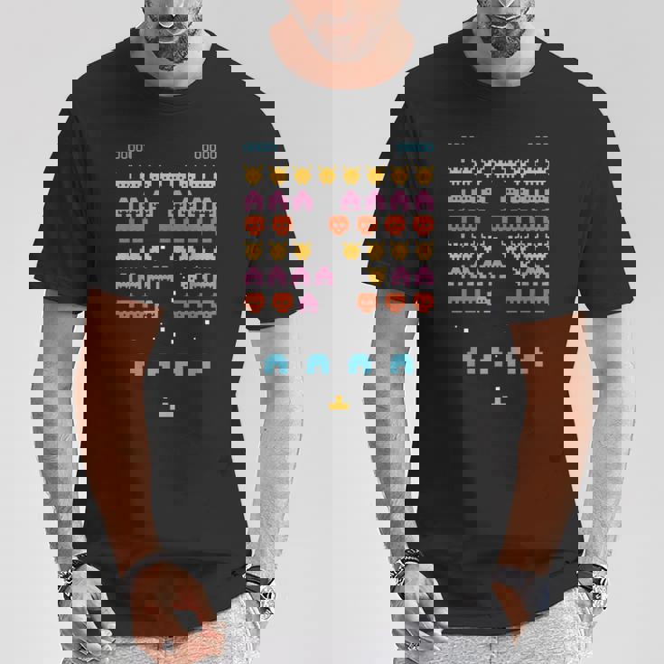 ゲーム愛好家のためのレトロなゲーマー。 Tシャツ 面白い贈り物