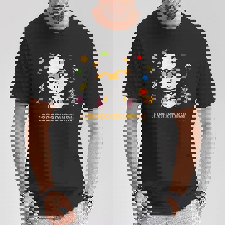 コロコロクリリン おすわり Tシャツ 面白い贈り物