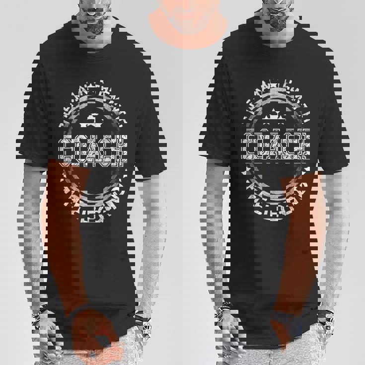 コーチ ザ・マン ザ・ミス ザ・レジェンド メンズ コーチギフト Tシャツ 面白い贈り物