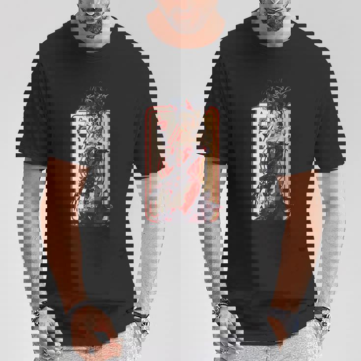 ゴス ハーレクイン ハーレクイン パンク ヴィンテージ レトロ ストリートウェア Tシャツ 面白い贈り物