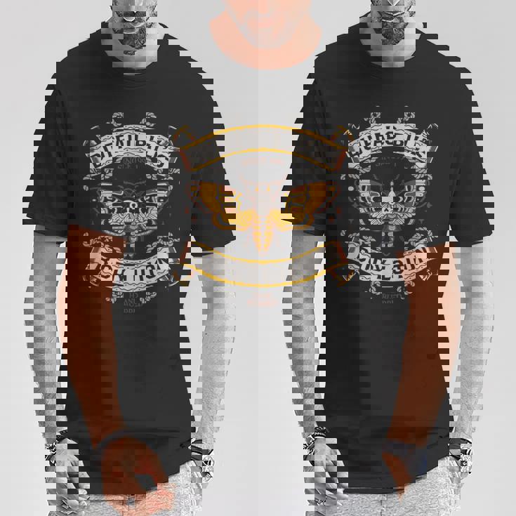 ゴス ボディローション デスヘッドモス ヴィンテージタトゥー Tシャツ 面白い贈り物