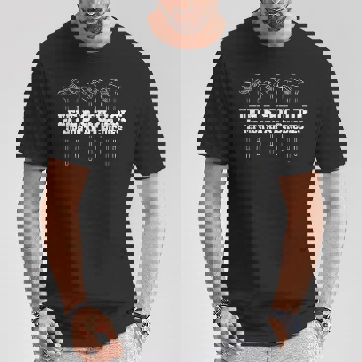 ゴルフ 面白いtシャツ 人生は選択だらけ 打ちっ放し メンズ おもしろ 服 練習着 ウェア ネタ 服 Tシャツ 面白い贈り物