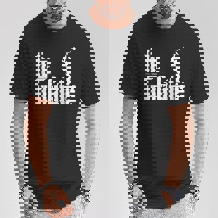 ゴルファザーの面白いゴルフの父神父お父さんゴルファー Tシャツ 面白い贈り物