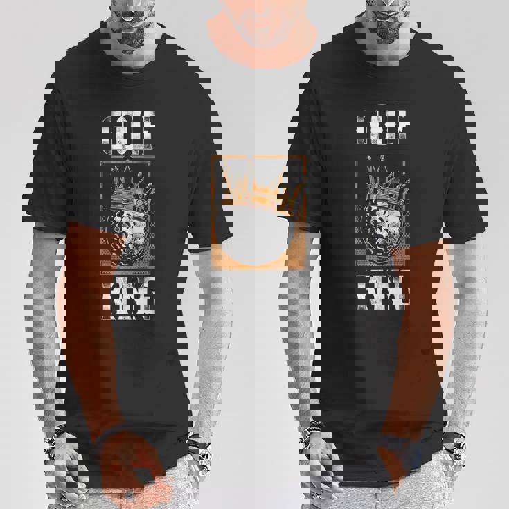 ゴルフキング ヴィンテージボールクラウン ゴルフキング Tシャツ 面白い贈り物