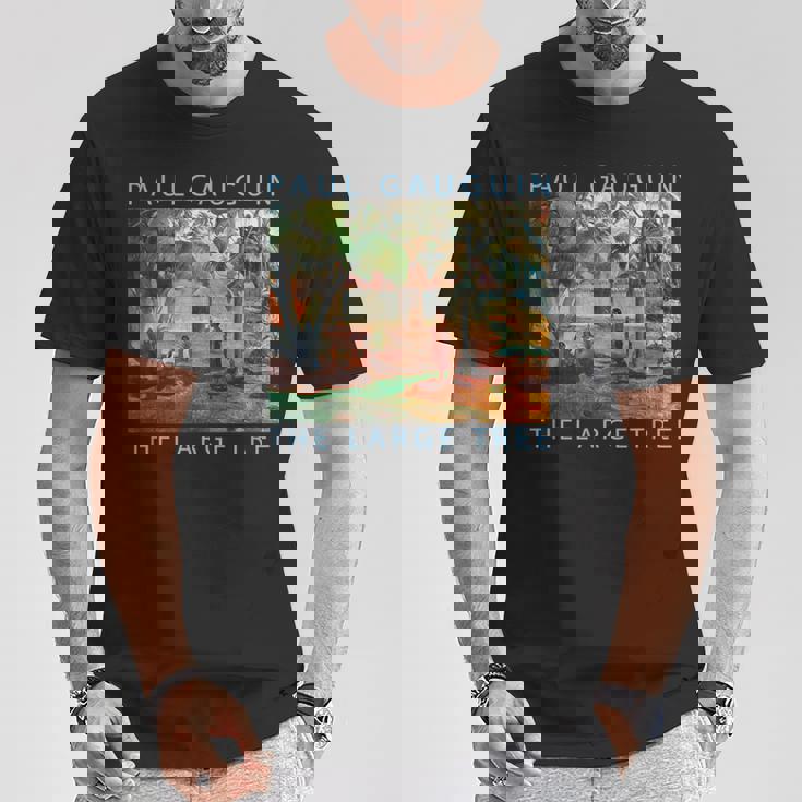 ゴーギャン 面白いtシャツ 名作 アート 印象派 絵画 メンズ レディース 面白い 服 美術 油彩画 Tシャツ 面白い贈り物