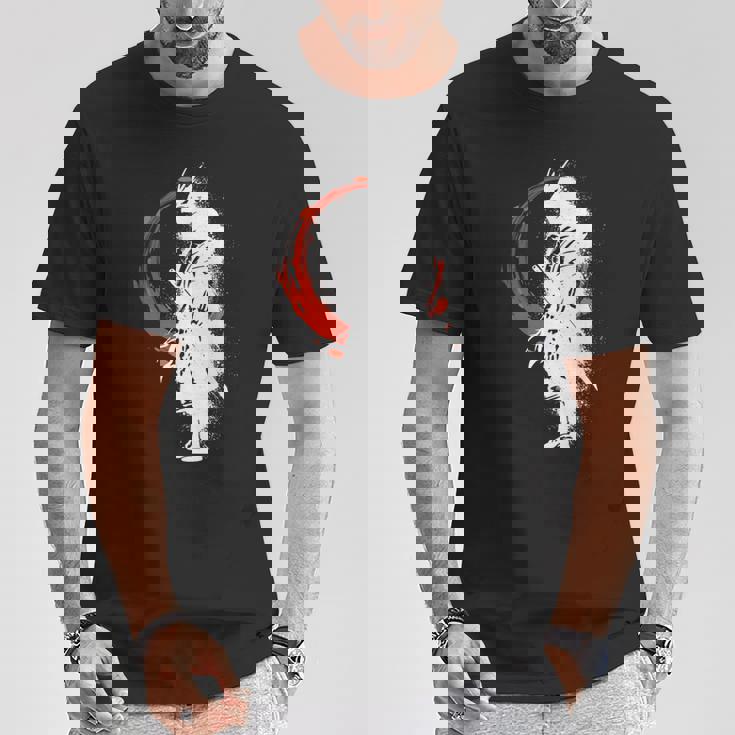 ゴーストサムライ 戦国武将 刀 アニメ マンガ 恋人 Tシャツ 面白い贈り物