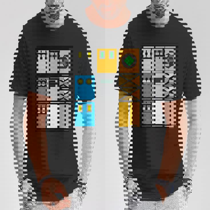 ゴールドライタン カラーデザイン Tシャツ 面白い贈り物