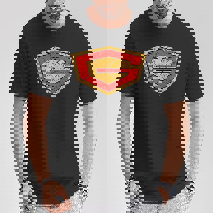 サイエンス忍者チーム ガッチャマン ビンテージアニメーションシリーズロゴ Tシャツ 面白い贈り物