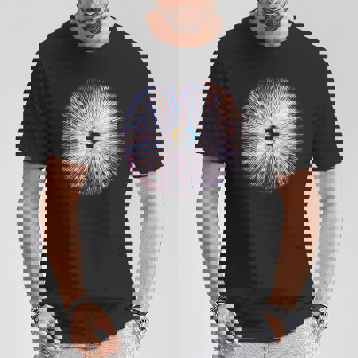 サイケデリック キノコ 胞子 プリント マッシュルーム マジック Tシャツ 面白い贈り物