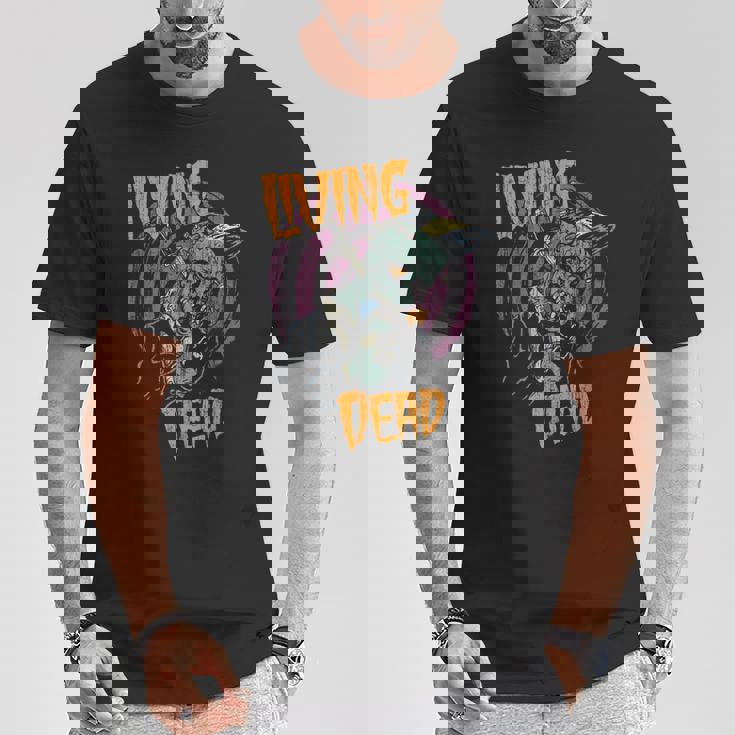 サイコビリー ホラー パンクロック Hr Living Dead Zombie Tシャツ 面白い贈り物