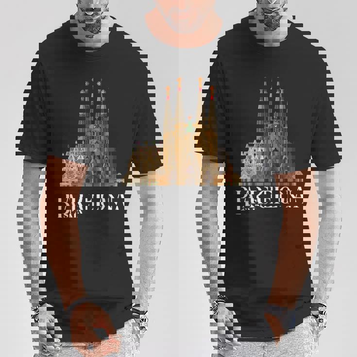 サグラダファミリア バルセロナ お土産 Tシャツ 面白い贈り物