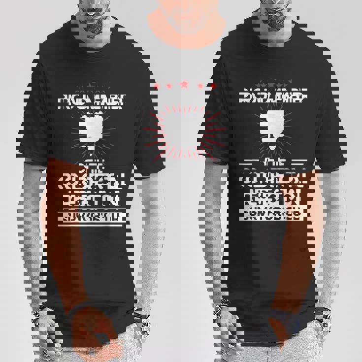 サバイバーズクラブ 大腸がん大腸切除手術 Tシャツ 面白い贈り物