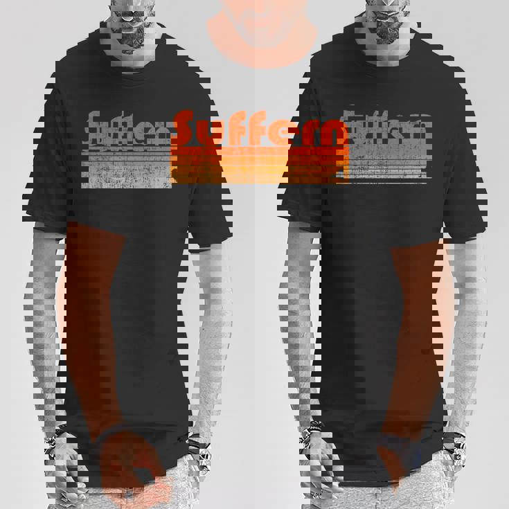 サファーン、ニューヨークレトロ80年代スタイル Tシャツ 面白い贈り物