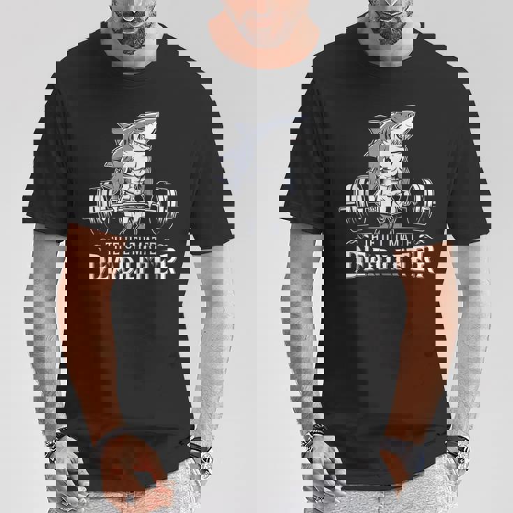 サメ コスチューム デッドリフター ワークアウト ジム サメ ぬいぐるみ 動物 Tシャツ 面白い贈り物