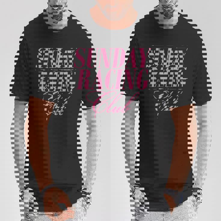 サンデーレーシング クラブレーサー デザイン Tシャツ 面白い贈り物