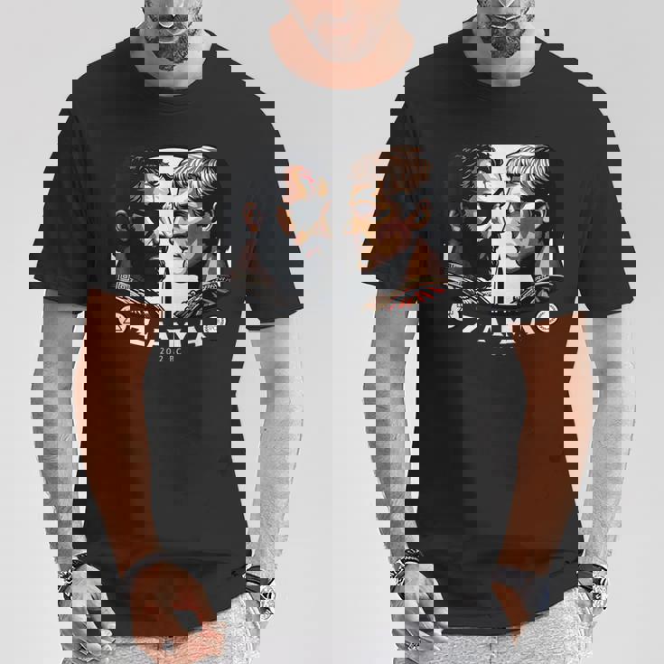 ザマの戦い ハンニバル対スキピオ カルタゴとローマ Tシャツ 面白い贈り物