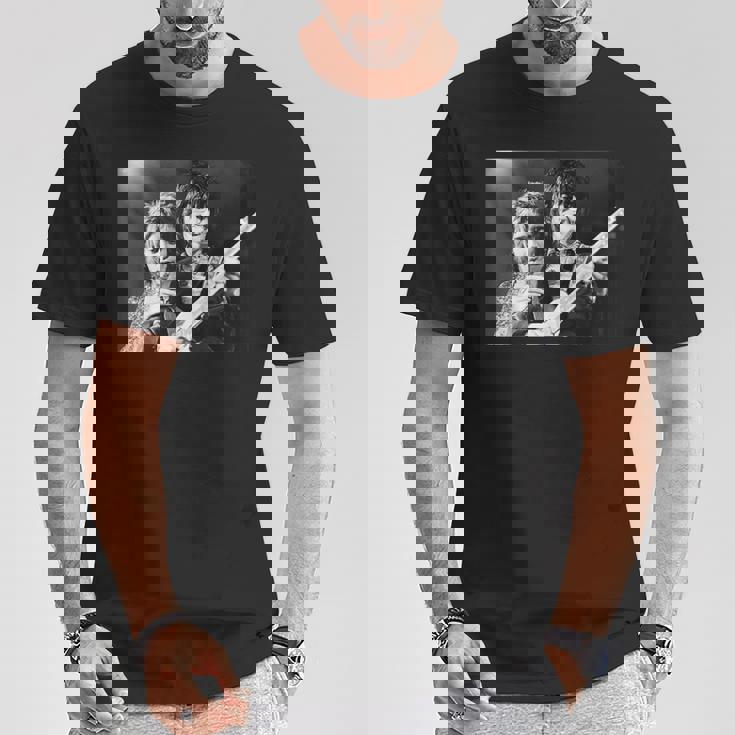 ザ・フェイスズ・ロッド・スチュワート&ロニー・ウッド・リーディング・フェスティバル 1972 Tシャツ 面白い贈り物