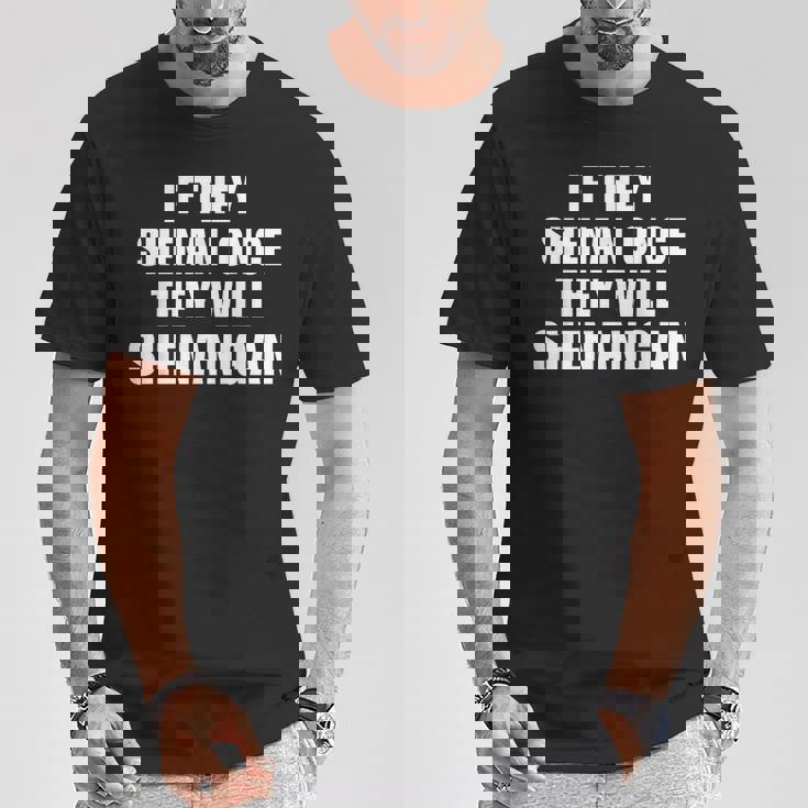 シェナンワン、面白いシェナニガンズ、聖パトリックデー、シェナニガンズ Tシャツ 面白い贈り物