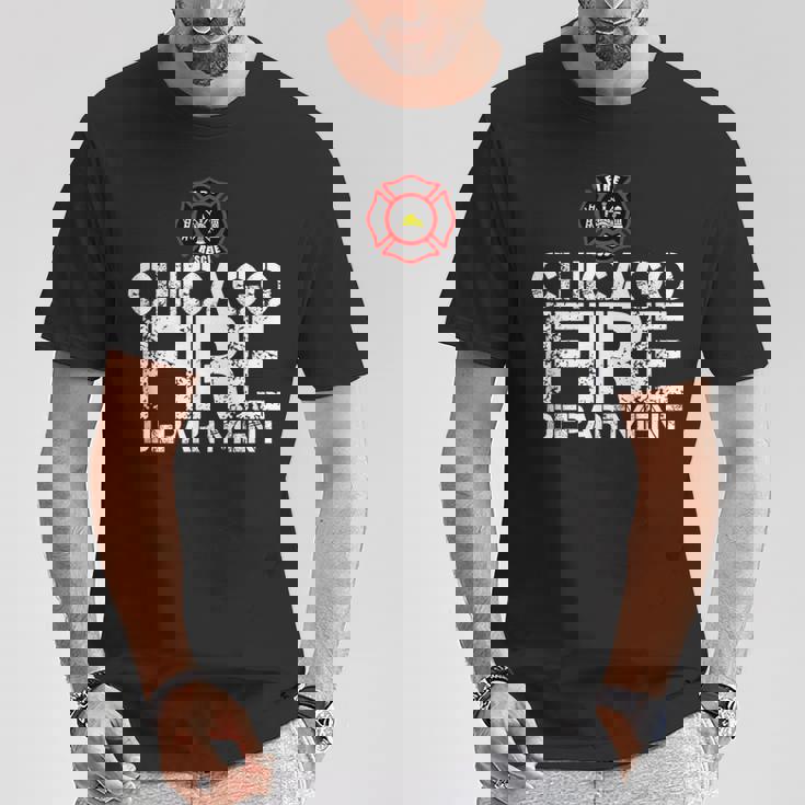 シカゴ消防署tシャツ ファイヤーハウス Tシャツ 面白い贈り物