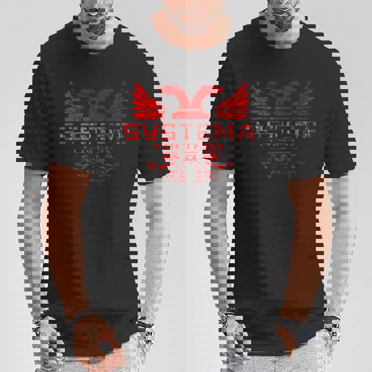 システマ、ロシアの格闘技 長袖tシャツ Tシャツ 面白い贈り物
