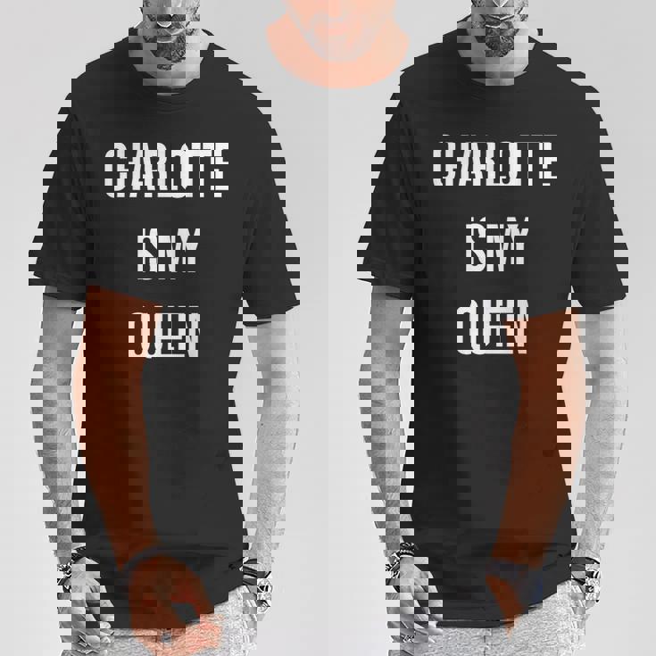 シャーロット・イズ・マイ・クイーン Tシャツ 面白い贈り物