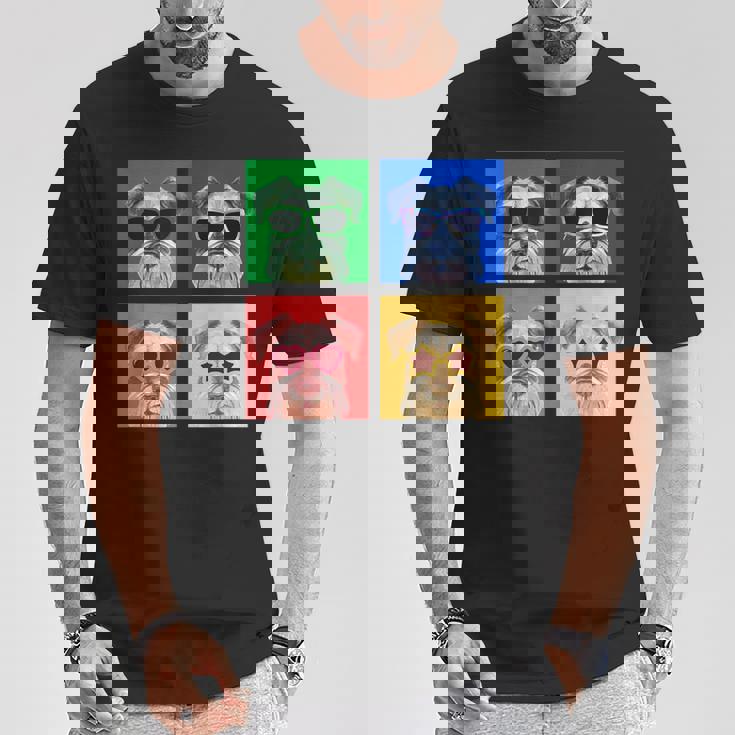 シュナウザー 面白いtシャツ 犬 かわいい メンズ 子供 おもしろ 服 雑貨 グッズ ネタ わんこ イヌ Tシャツ 面白い贈り物