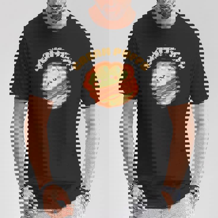 シュークリーム ペストリー デザート好き Tシャツ 面白い贈り物