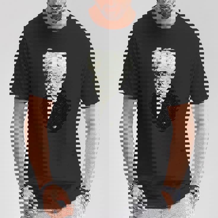 ショーペンハウアー実存主義哲学 Tシャツ 面白い贈り物