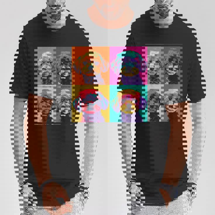 シーズーアートデザイン Tシャツ 面白い贈り物