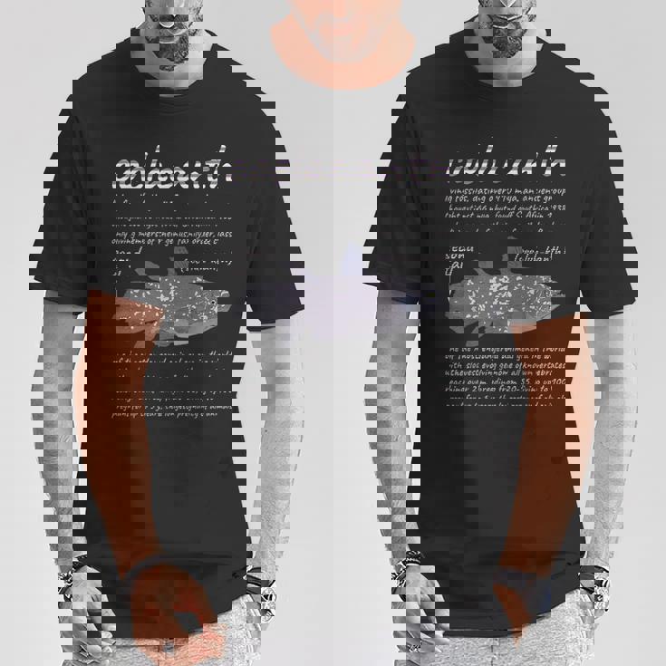 シーラカンス。 Tシャツ 面白い贈り物