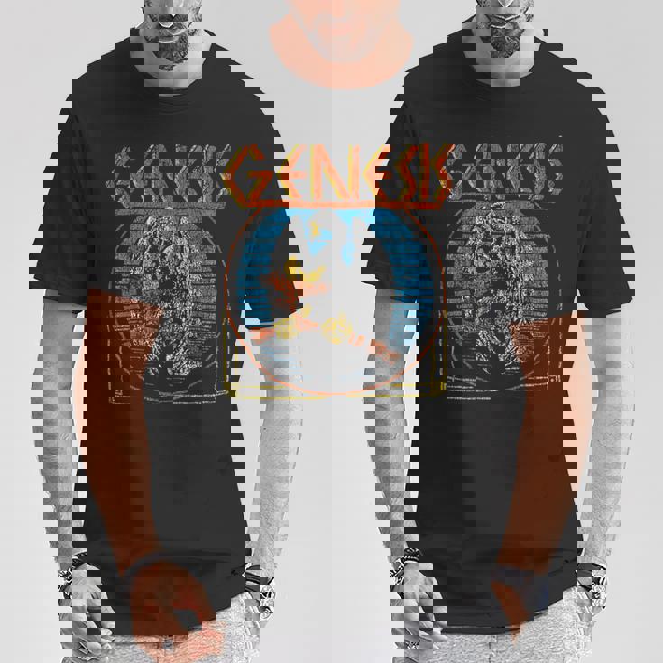 ジェネシス・ディストレストド・バード Tシャツ 面白い贈り物