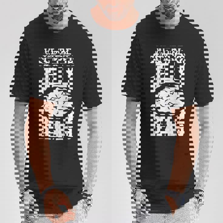 ジェリービーン キャンディービーンズ ビーガンフレーバー Tシャツ 面白い贈り物