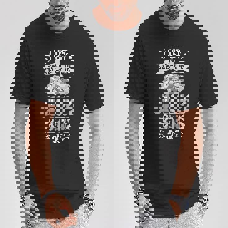 ジェリービーンファニーキャンディかわいいおやつ Tシャツ 面白い贈り物