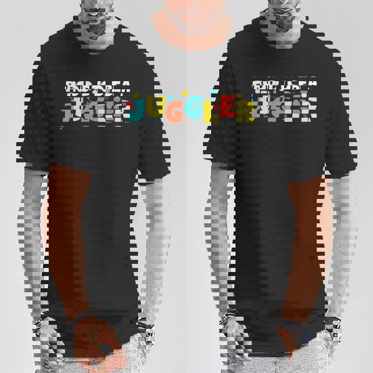 ジャグラーであることを誇りに思う Tシャツ 面白い贈り物