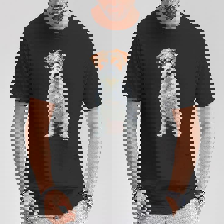 ジャックラッセルテリア ラフコート Tシャツ 面白い贈り物