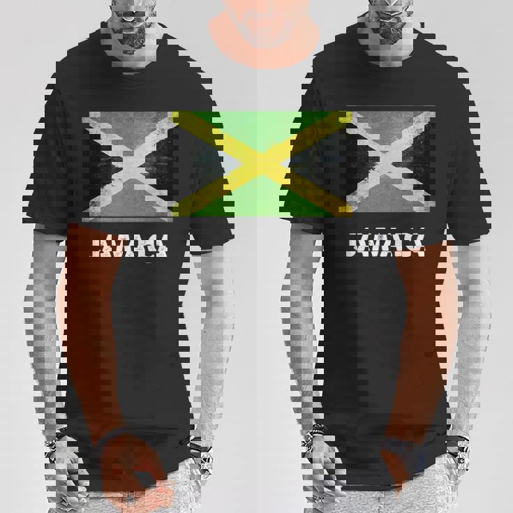 ジャマイカ ジャマイカ国旗 Tシャツ 面白い贈り物