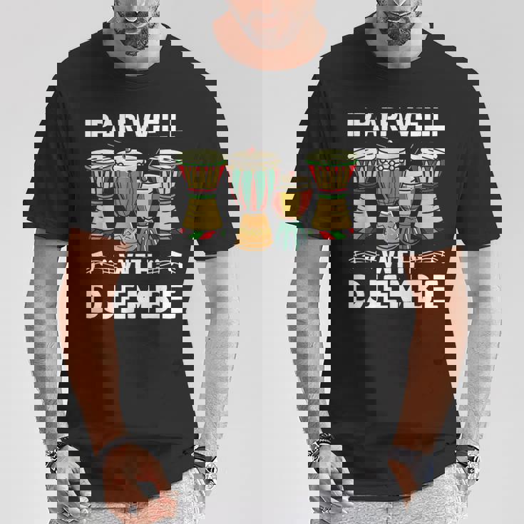 ジャンベ・マンディンカと相性がいいアフリカンミュージックジャンベ Tシャツ 面白い贈り物