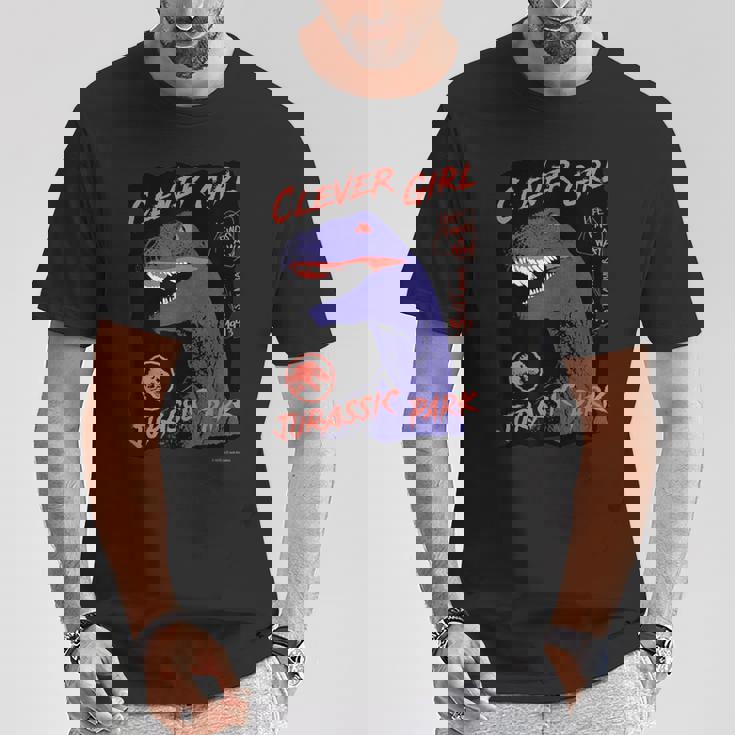 ジュラシック・ワールド Clever Girljurassic Park Tシャツ 面白い贈り物