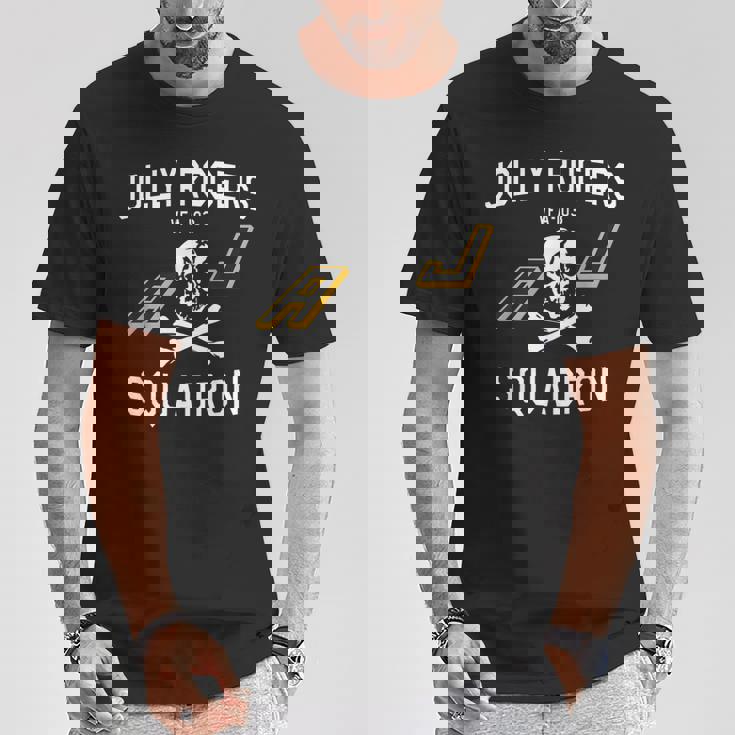 ジョリーロジャース ストライクファイター スクアドロンfa-103 デザイン Tシャツ 面白い贈り物