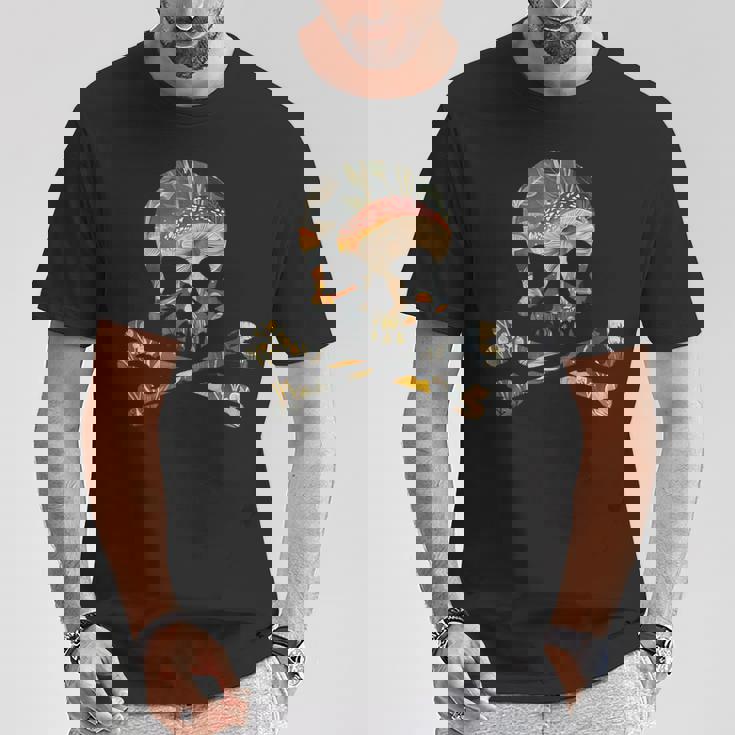 ジョリー・ロジャー シルエット コタデコア スカル＆クロスボーン Tシャツ 面白い贈り物