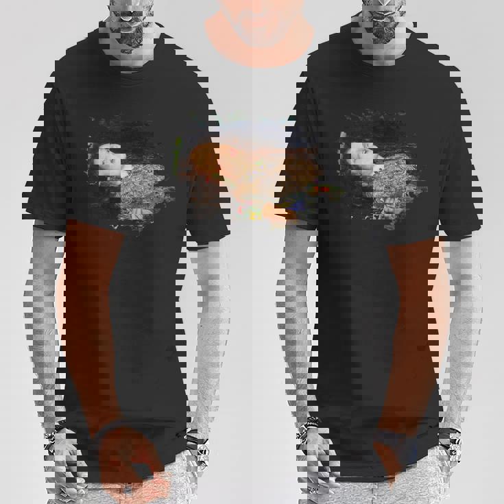 ジョン・エバレット・ミレイスのオフィーリア・グランジ Tシャツ 面白い贈り物