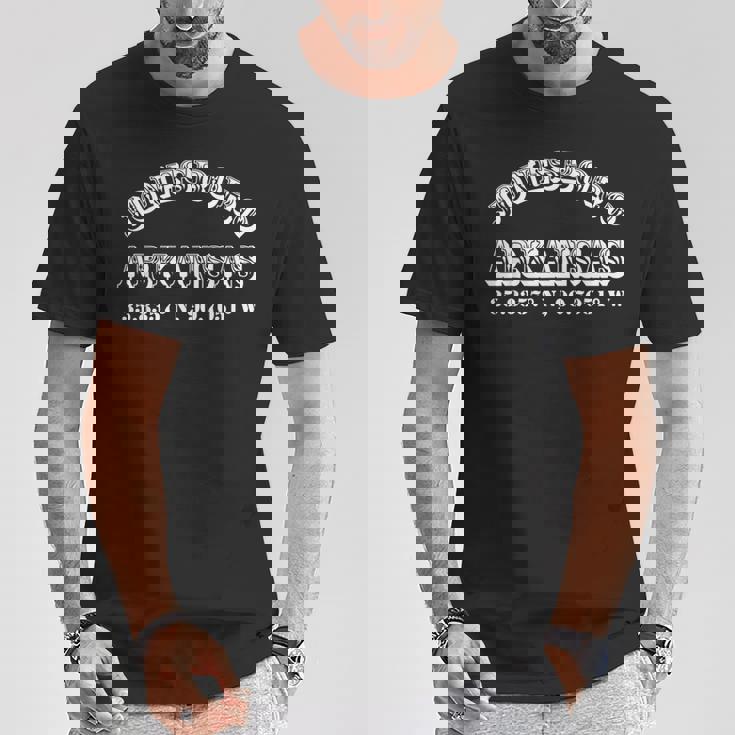 ジョーンズボロ アーカンソーコーディネート お土産 Tシャツ 面白い贈り物