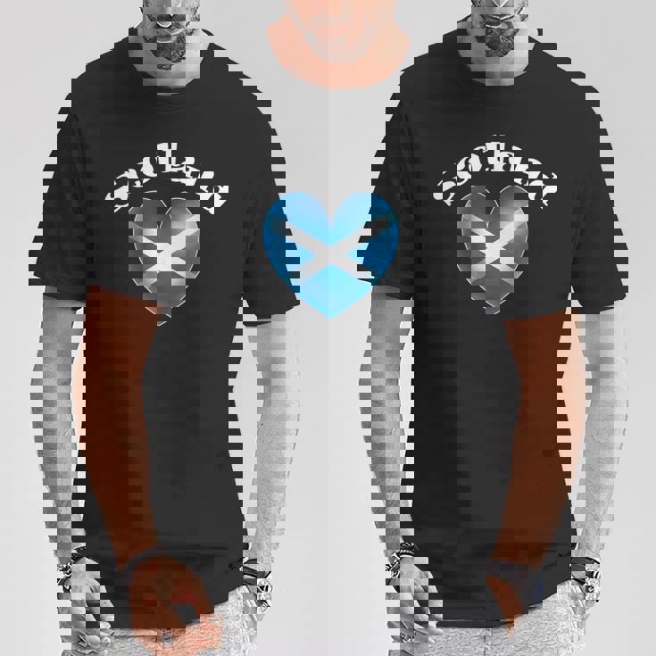 スコットランドのヴィンテージ国旗 スコットランドtシャツ メンズ レディース Tシャツ 面白い贈り物