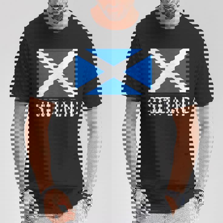 スコットランド国旗シャツ スコットランドサッカーシャツ 誇り高きスコッツマン Tシャツ 面白い贈り物