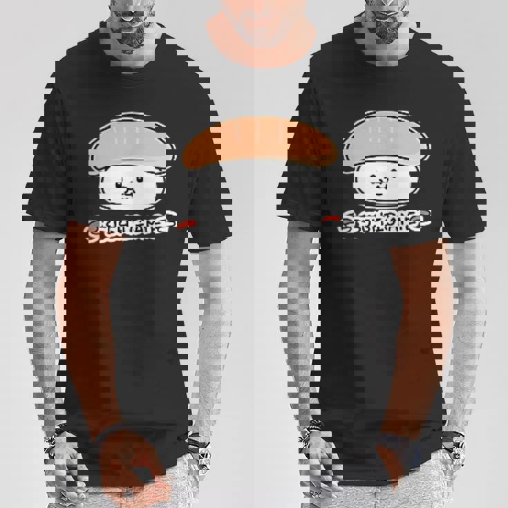 スシゲーム〜ヘイラッシャイ！！〜 サーモン Cぽむこ お寿司 かわいい キャラクター Tシャツ 面白い贈り物