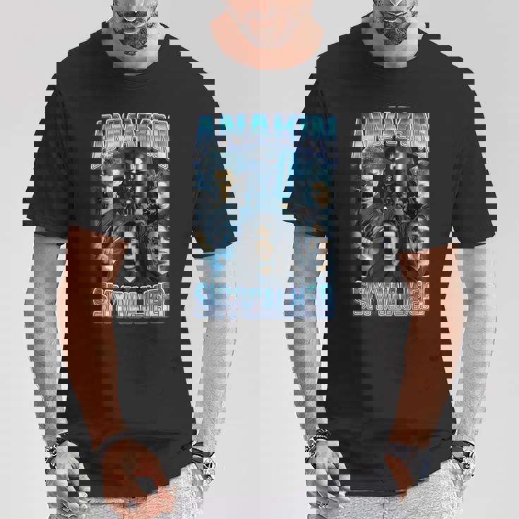 スターウォーズ クラシック アナキン・スカイウォーカー フォトコラージュポスター Tシャツ 面白い贈り物