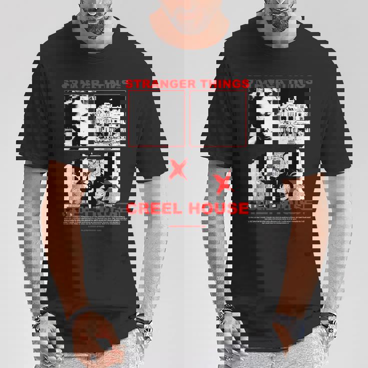 ストレンジャー・シングス 80年代 クラシック ホラー クリール ハウス アーバンレジェンド Tシャツ 面白い贈り物